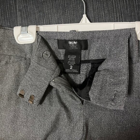 Womens grey dress pants size 2 - Picture 3 of 3